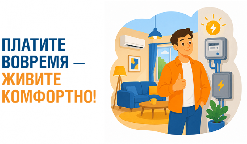 Платите вовремя – живите комфортно!